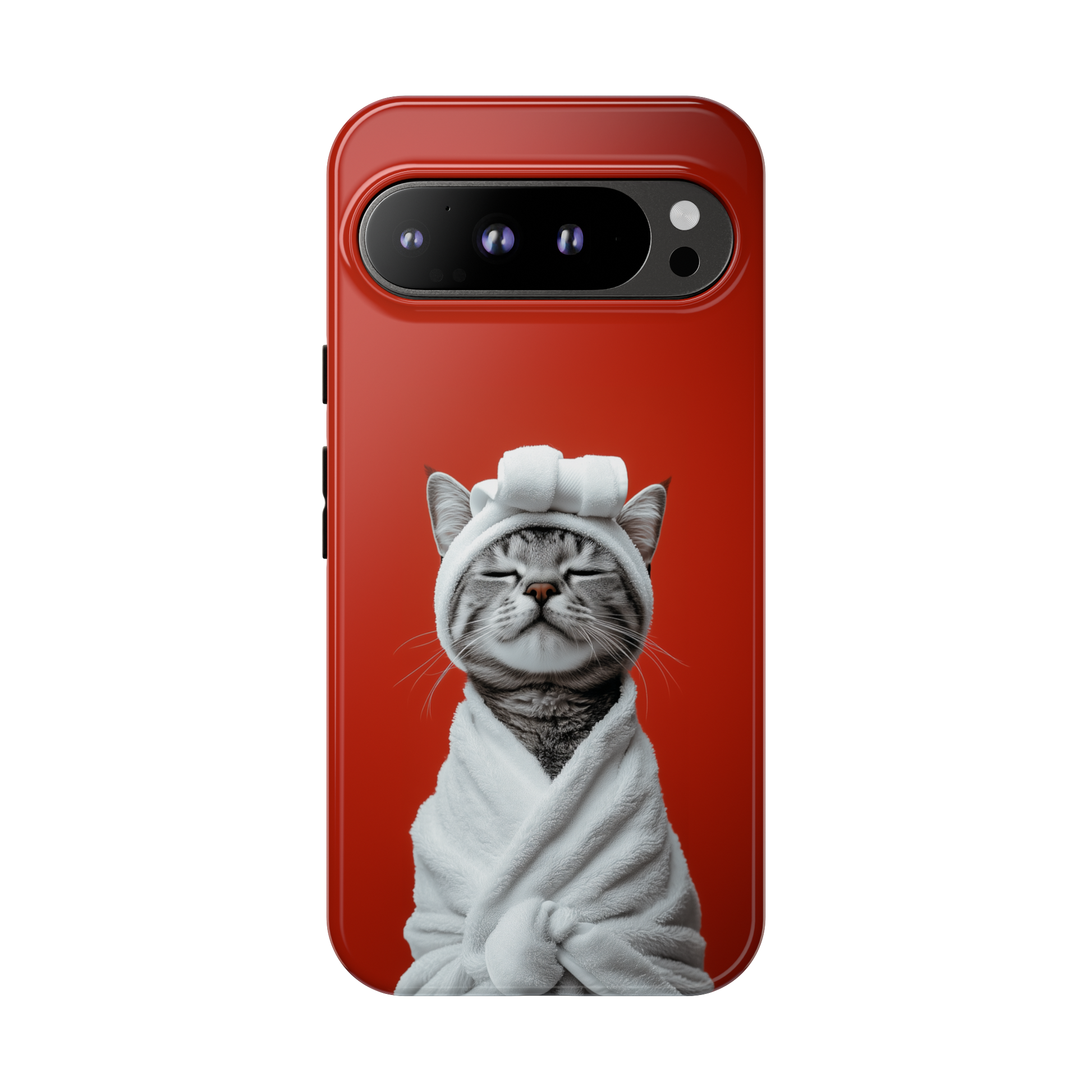 Samsung  Phone Case - Cute Tabby Cat Day Spar - Tough Case for Samsung Galaxy