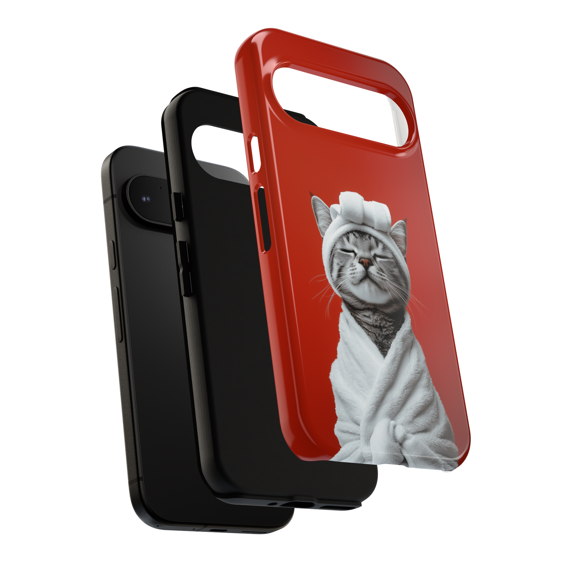 Samsung  Phone Case - Cute Tabby Cat Day Spar - Tough Case for Samsung Galaxy