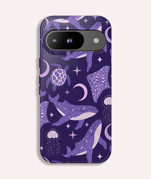 Celestial Sea Theme Google Pixel Tough Phone Case 9 8 7 6 5 4