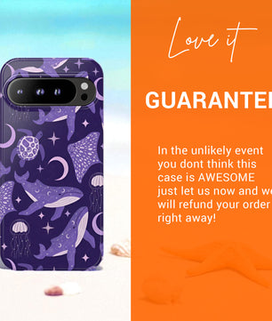 Celestial Sea Theme Google Pixel Tough Phone Case 9 8 7 6 5 4