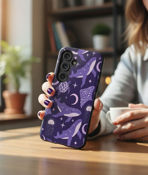 Celestial Sea Theme Samsung Galaxy Tough Phone Case S25 S24 S23 S22