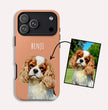 Personalised Dog Phone Case with Photo + Name Portrait for iPhone 17 16 15 14 13