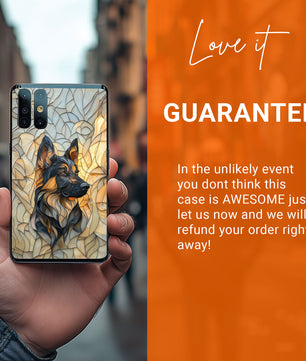 German Shepherd Stain Glass Effect Iphone Tough Case for iPhone