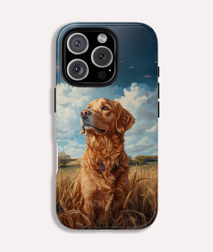 Golden Retriever Phone Case - Golden Retriever Gifts - Tough Case for iPhone