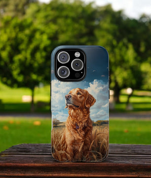 Golden Retriever Phone Case - Golden Retriever Gifts - Tough Case for iPhone
