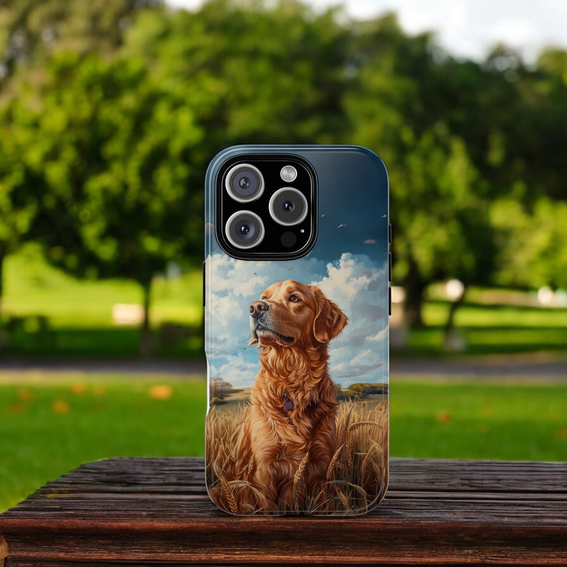 Golden Retriever Phone Case - Golden Retriever Gifts - Tough Case for iPhone