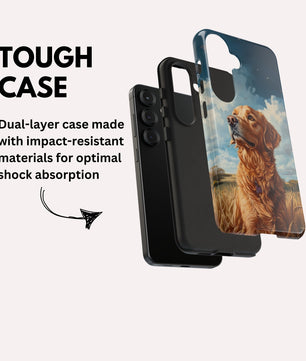 Golden Retriever Phone Case - Golden Retriever Gifts - Tough Case for Samsung Galaxy