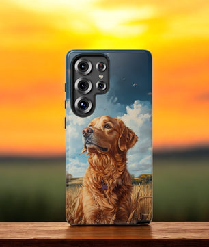 Golden Retriever Phone Case - Golden Retriever Gifts - Tough Case for Samsung Galaxy