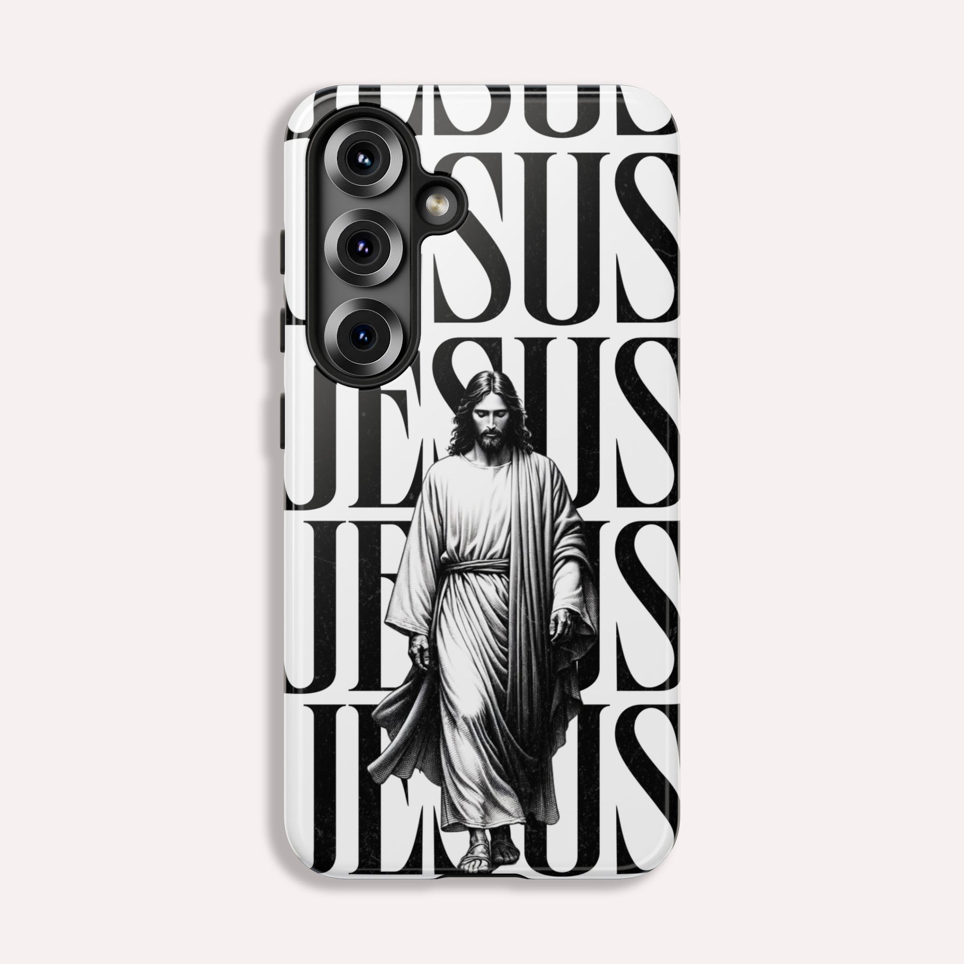 Jesus Phone Case - Inspirational Christian Spiritual Gift Tough Case for Samsung Galaxy