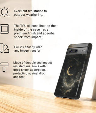 Celestial Stars And Moon Phone Case For Google Pixel