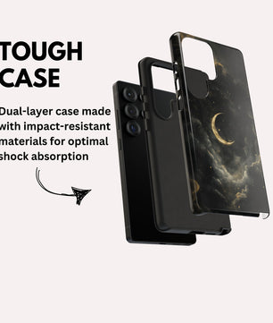 Celestial Stars And Moon Phone Case Samsung Tough Case for Samsung Galaxy