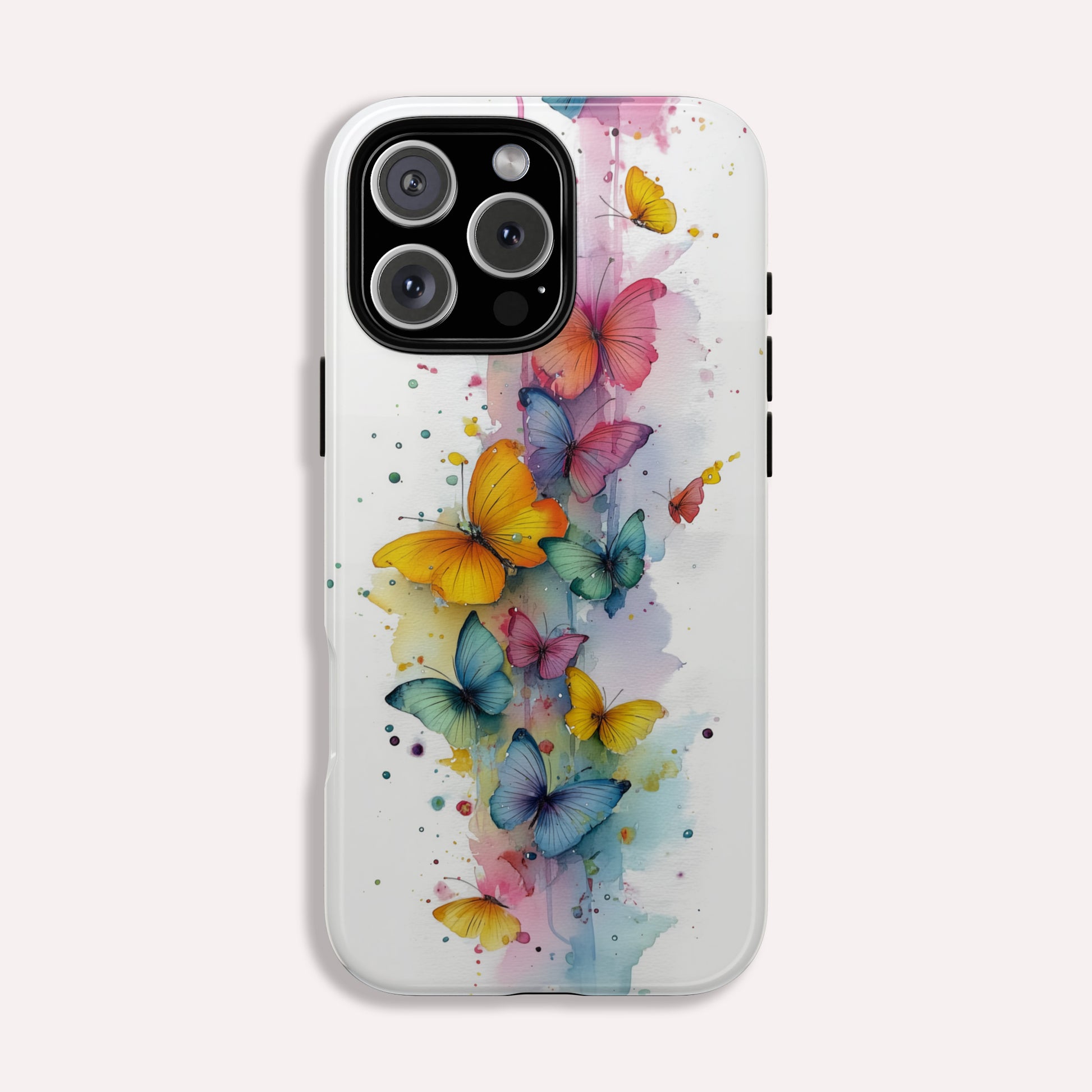 Butterfly Watercolour Design Gifts For Butterfly Lovers Tough Phone Case for Apple iPhone