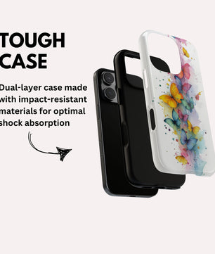 Butterfly Watercolour Design Gifts For Butterfly Lovers Tough Phone Case for Apple iPhone