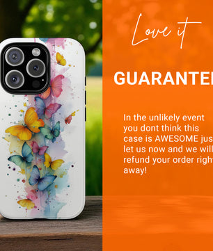 Butterfly Watercolour Design Gifts For Butterfly Lovers Tough Phone Case for Apple iPhone