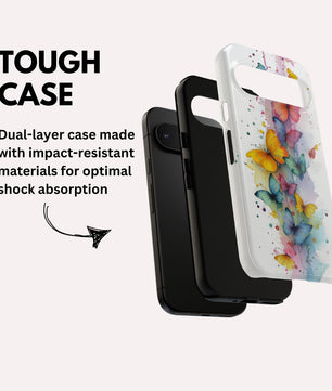 Butterfly Watercolour Design Gifts For Butterfly Lovers Tough Phone Case for Google Pixel 9 Pro XL, Pixel 8 Case Pixel 7 6 5