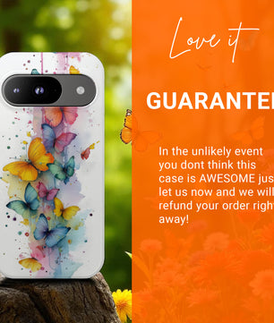 Butterfly Watercolour Design Gifts For Butterfly Lovers Tough Phone Case for Google Pixel 9 Pro XL, Pixel 8 Case Pixel 7 6 5