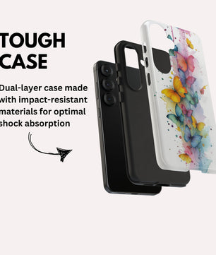 Butterfly Watercolour Design Gifts For Butterfly Lovers Tough Phone Case for Samsung Galaxy