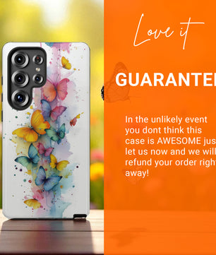 Butterfly Watercolour Design Gifts For Butterfly Lovers Tough Phone Case for Samsung Galaxy