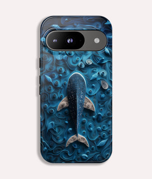 Whale Shark Paper Qilling Theme Ocean Lovers Gift - Tough Case For Google Pixel