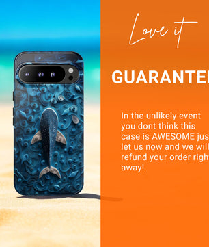 Whale Shark Paper Qilling Theme Ocean Lovers Gift - Tough Case For Google Pixel