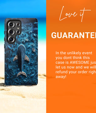 Whale Shark Paper Qilling Theme Ocean Lovers Gift - Tough Case for Samsung Galaxy