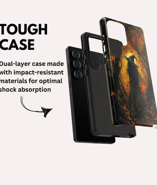 Gothic Witch Phone Case, Sugar Skull - Tough Case for iPhone